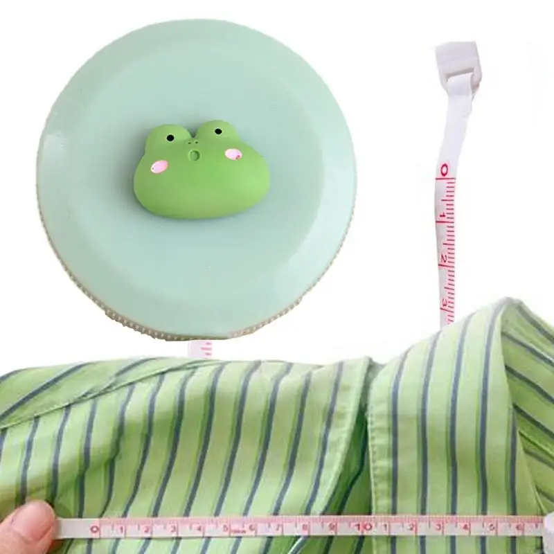 Tape Measure Retractable Body Measurement Tape Measuring Ruler Double Sided Portable Head Bust Waist Circumference Soft Ruler
