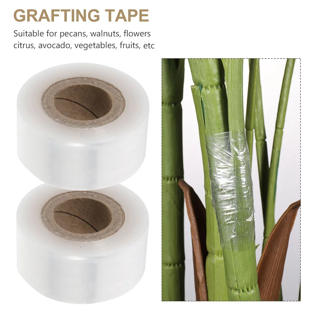 

6 Rolls Plant Protective Film Self-Adhesive Grafting Tape For Fruit Trees Garden Repair Budding Supply Stretchable Floristry