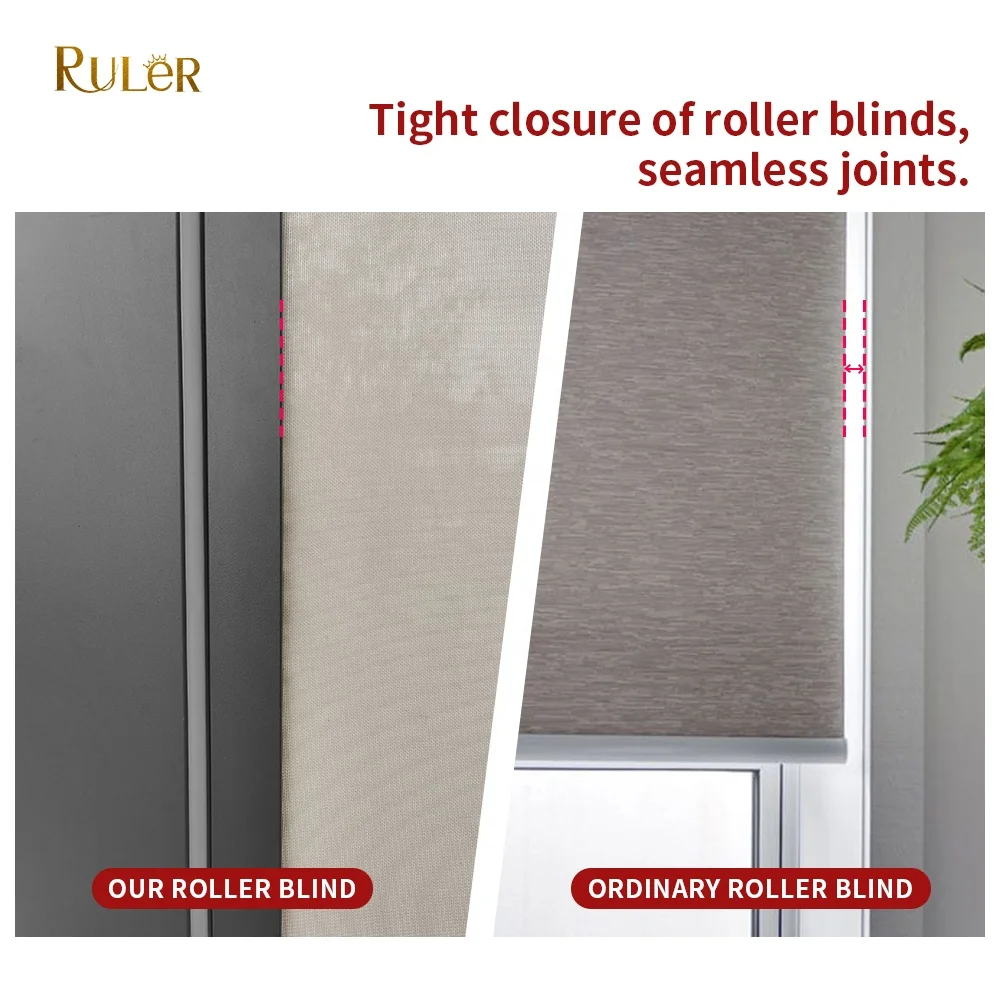 Exterior Remote Control Zip Track Blinds Applicable French windows Type Outdoor Roller Blinds Shades