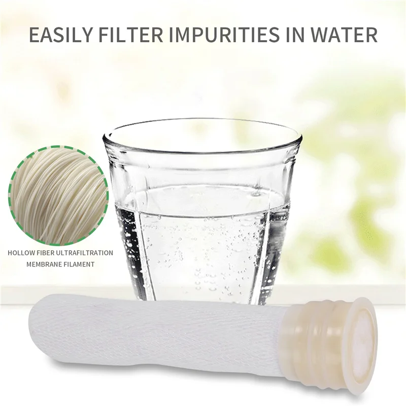 

ABBP-16Pcs UF Membrane 0.01 Micrometre Ultrafiltration Hollow Fiber Membrane For Reverse Osmosis Water Filter Purifier