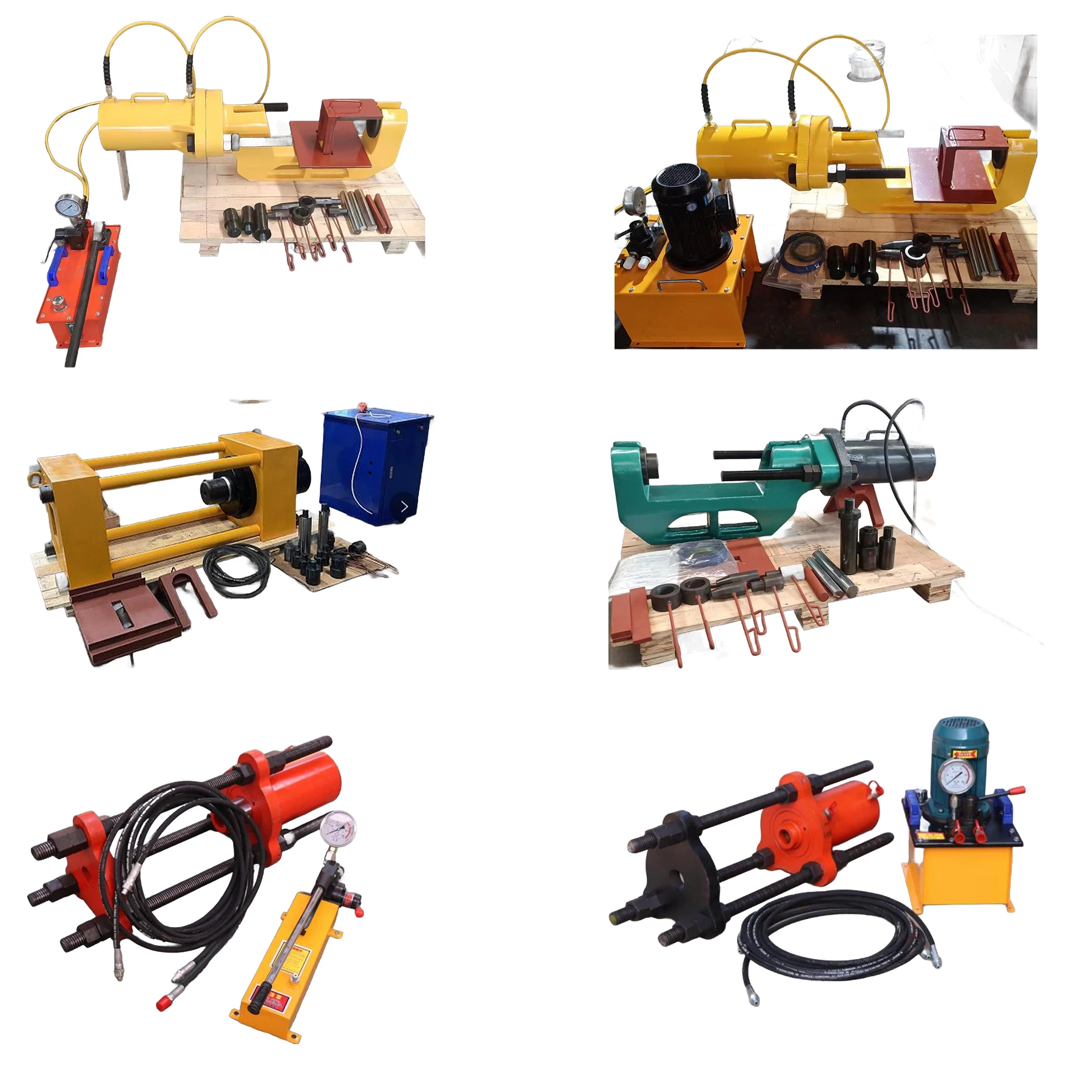 

Excavator Construction Machinery Parts All Models 80T 100T 150T 200T Portable Hydraulic Track Link Pin Press for Bulldozer Sale