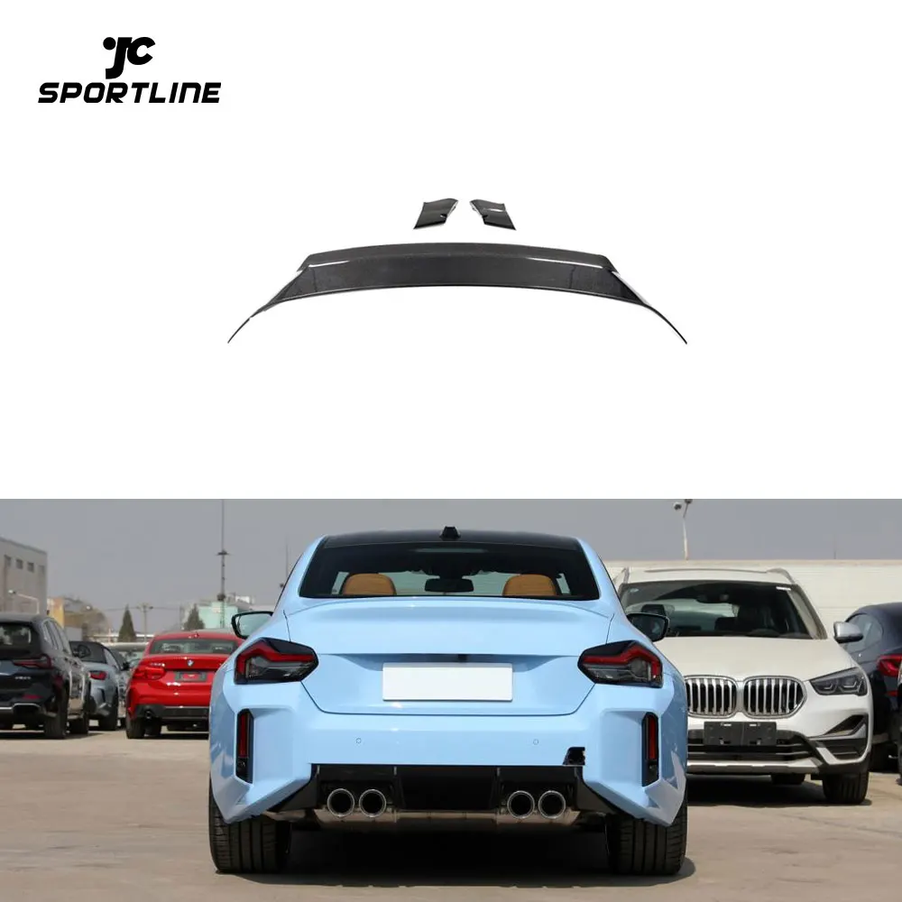 

Carbon Fiber Rear Trunk Spoiler Wing For BMW G87 M2 2023