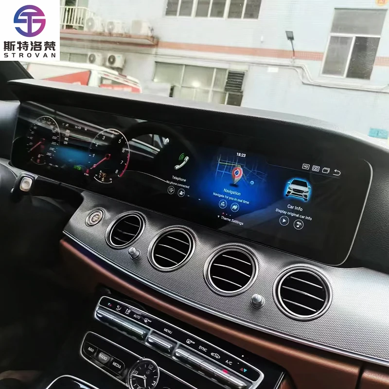 

STLF CLRAK New Android System Radio Display Multimedia Player Central Control Instrument Screen for Mercedes S350