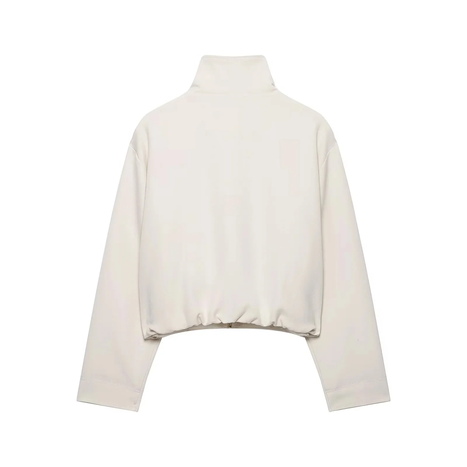 KONDALA Casual Chic Damenjacke Stehkragen Reißverschlusstaschen Langarmjacke Neue Mode 2026 Herbst Ausgehjacke für Mädchen – Detail 9