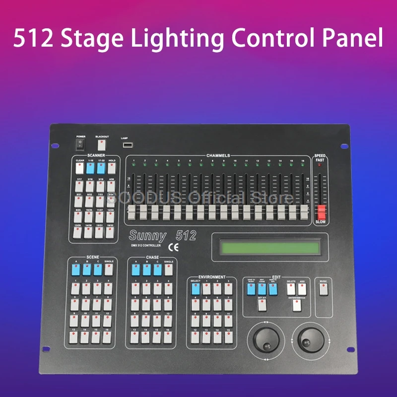 New 512 DMX Controller Stage Light DMX 512 Master Console Led DMX Control For Par Beam Par Beam Light Moving Head