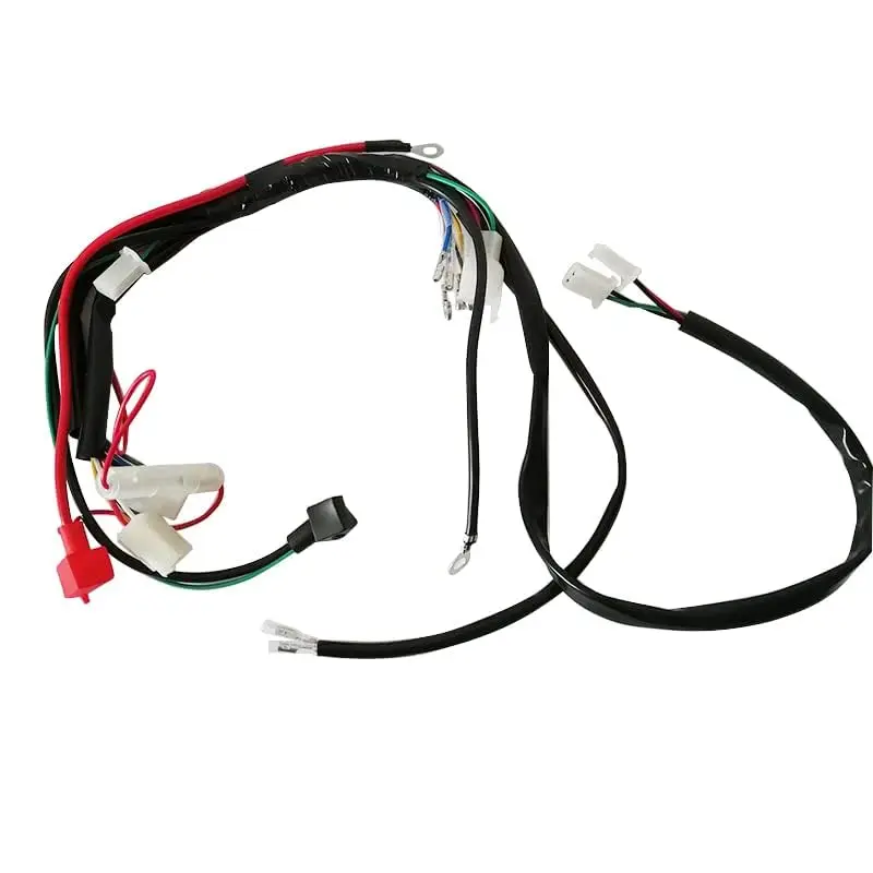 

Motorcycle Wiring Harness Machine Electric Start Wiring Loom Harness for 47cc 49cc 50cc 70cc 90cc 110cc 125cc