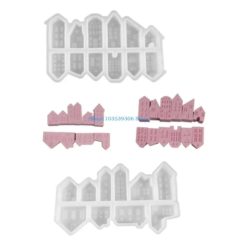 

400A Personalize Sturdy Silicone House Mold for Resin Craft Fun for Teens and Adults