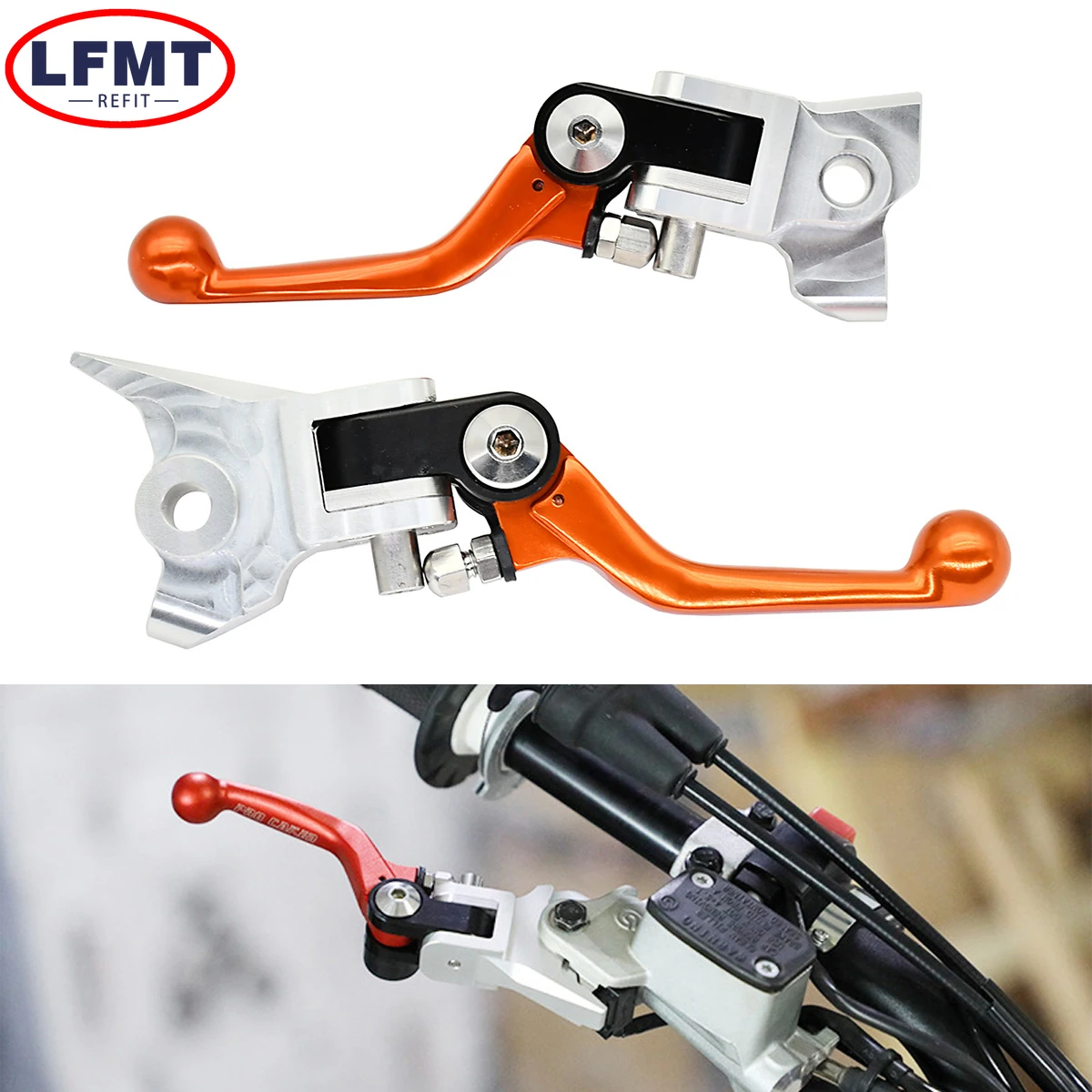 

Motorcycle CNC Brake Clutch Lever For Husqvarna TE TC FE 250 350 450 501 2014-2016 For KTM SX SXF XC XCF XCW EXC EXCF 2014-2023