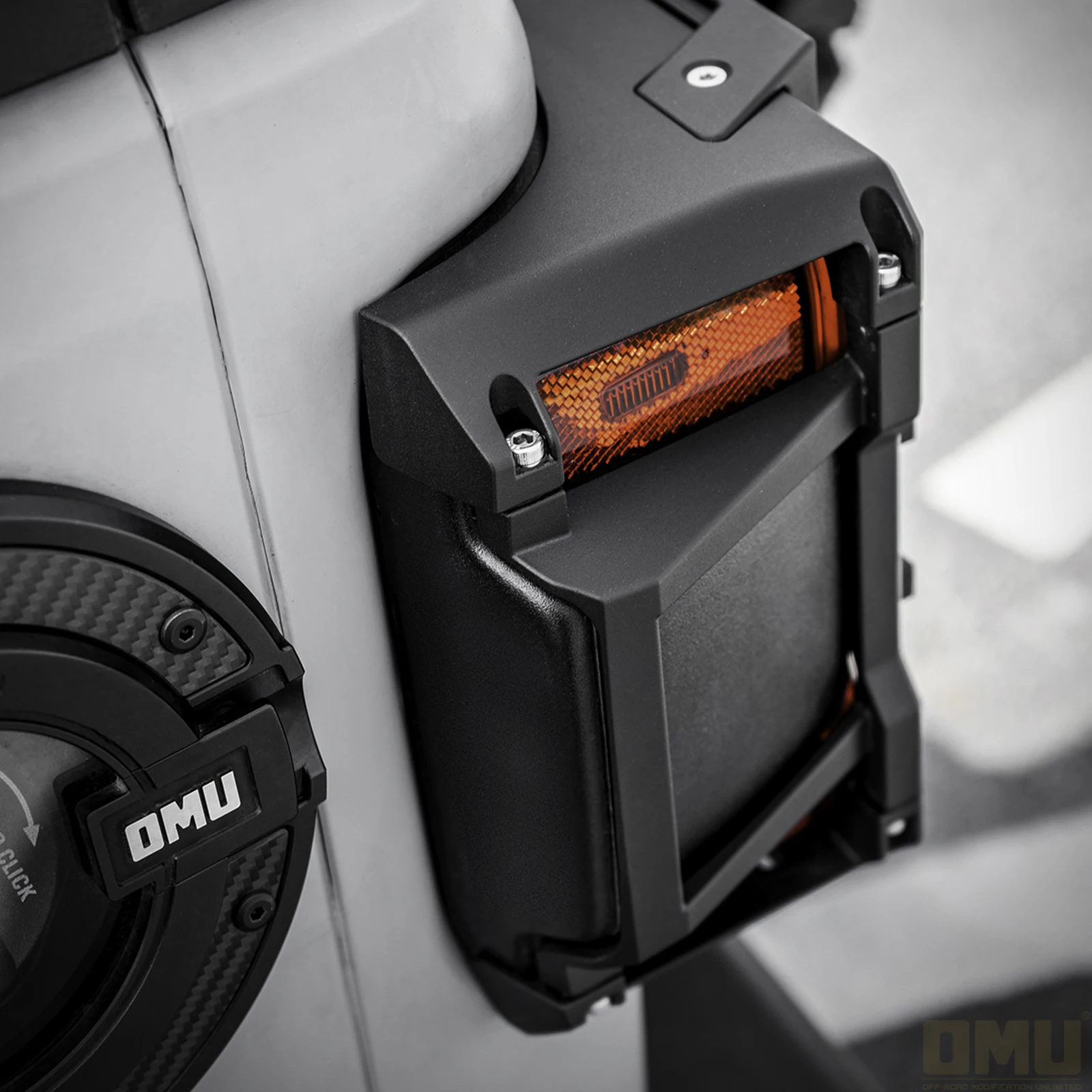 OMU 4x4 الألومنيوم الضوء الخلفي واقية قذيفة ل جيب رانجلر JL/JLU 2018-2024 على الطرق الوعرة لمبة خلفية حماية الحرس الملحقات #3