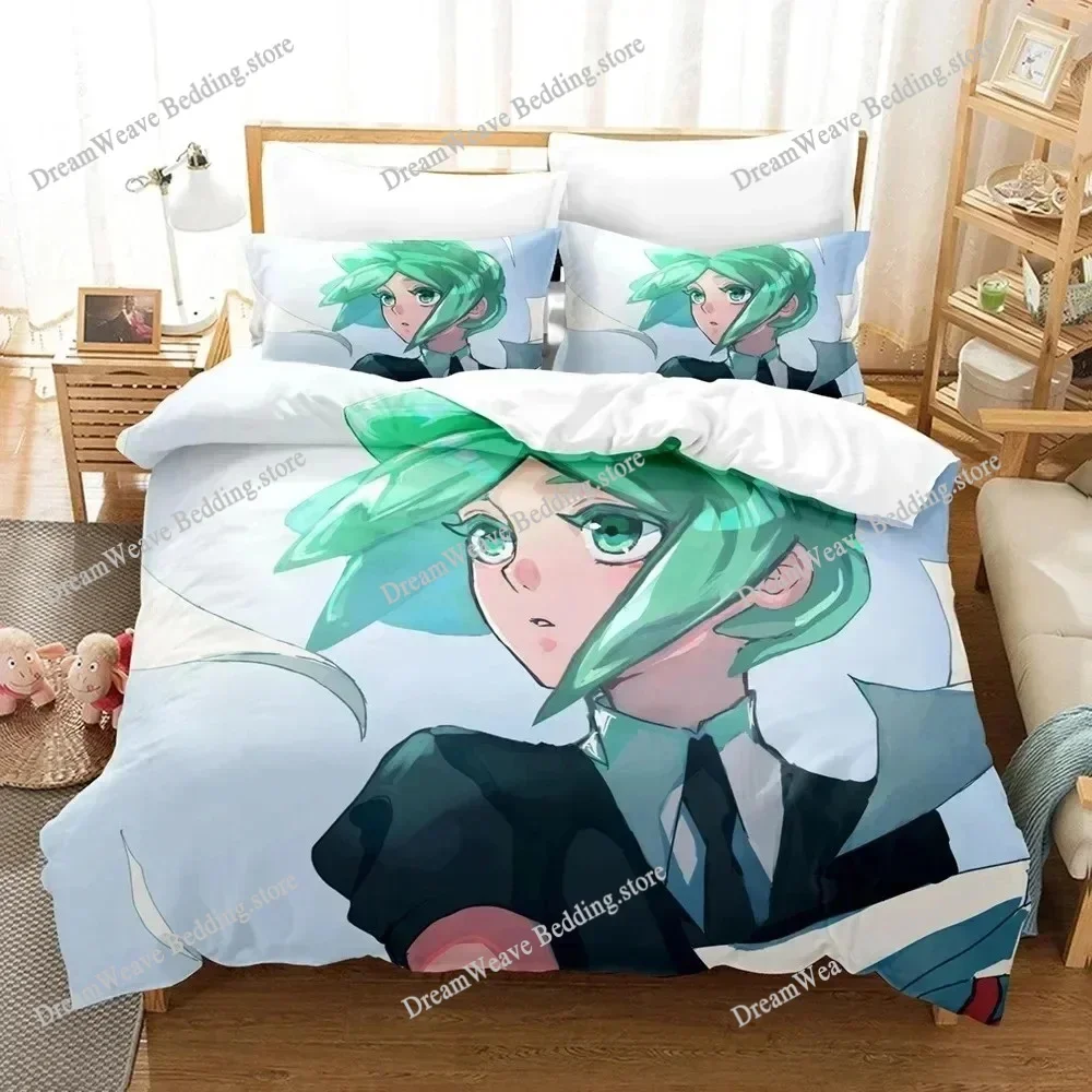 3D Print Anime Houseki No Kuni Bedding Set Boys Girls Twin Queen Size Duvet Cover Pillowcase Bed Boys Adult Home Textileextile96 4