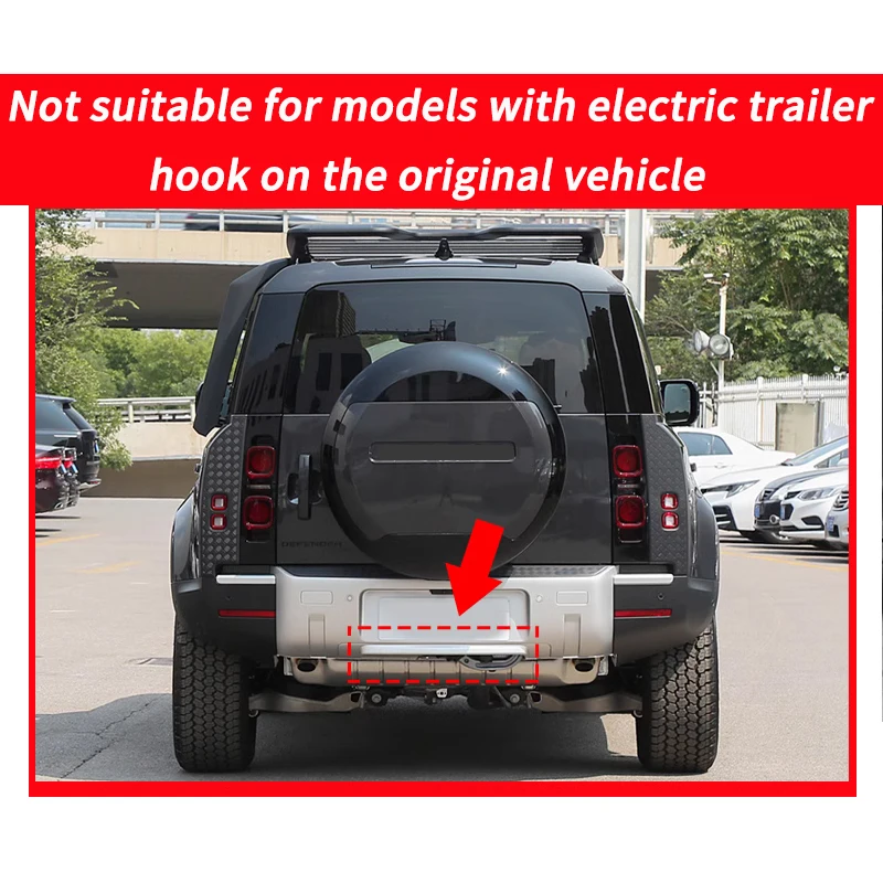 For Land Rover Defender 20-24 trunk storage box under divider layer storage 110 interior modified large capacity car storage box