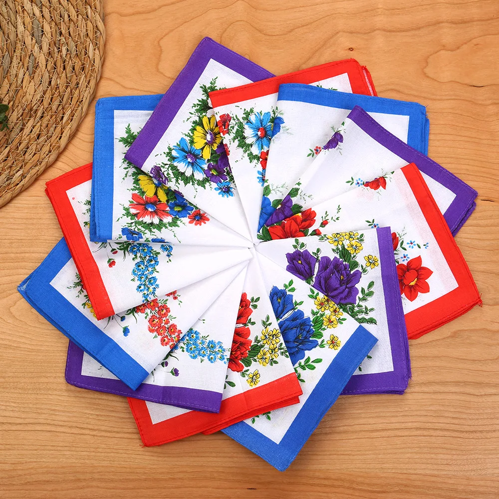 12-lencos-de-algodao-retro-florais-de-28cm-para-mulheres-lencos-de-bolso-leves-e-macios-para-limpar-o-suor-com-borda-ondulada