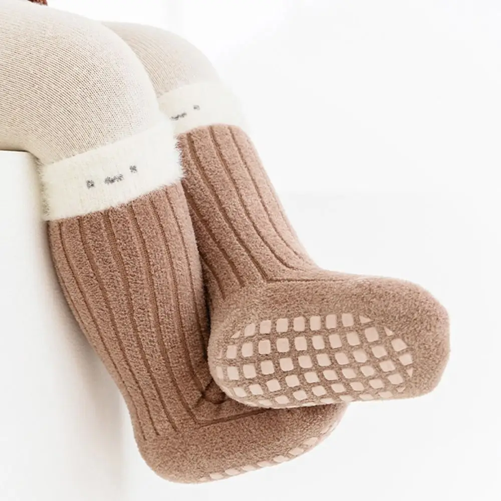 Fashion Winter Baby Socks Warm Thicken Kids Socks Soft Cute Cartoon Toddler Socks Boys Girls