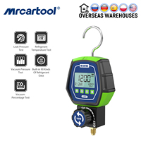 MRCARTOOL L202 Air Conditioning Refrigerant  HVAC Vacuum Pressure Manifold Temperature Leakage Test Refrigeration 90 Refrigerant