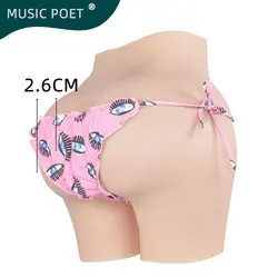 Silicone Underwear Realistic Pussy Fake Vaginal pants For Crossdresser Transgender Shemale Darg queen Hide Penis Lift Buttom