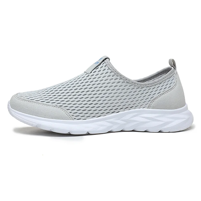 Breathable Mesh Casual Men Shoes Summer Sneakers Men Outdoor Walking 2023 Lightweight Slip-on Sandals Zapatos De Hombre