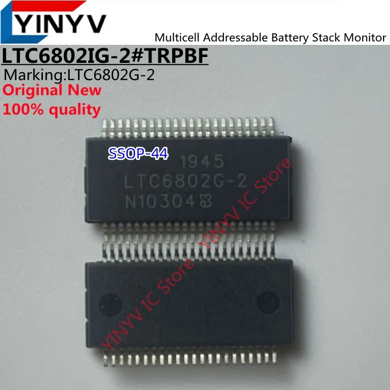 

5PCS LTC6802IG-2#TRPBF LTC6802IG-2#PBF LTC6802G-2 LTC6802IG LTC6802G SSOP-44 Multicell Addressable Battery Stack Monitor new