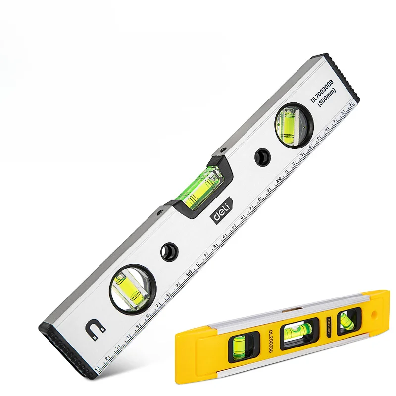 

High precision small aluminum alloy anti fall outdoor household tool level ruler