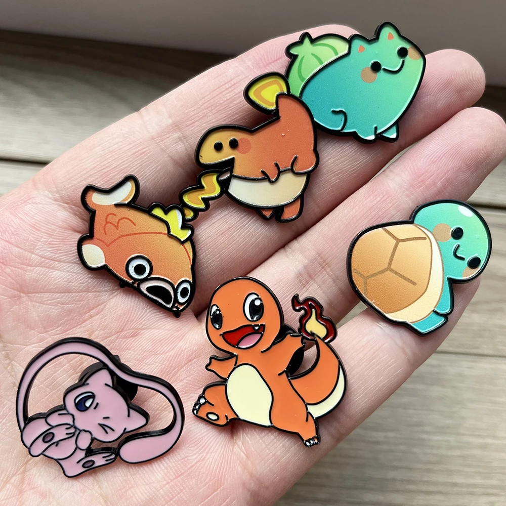 6 Pcs Pokemon Brooc… - image