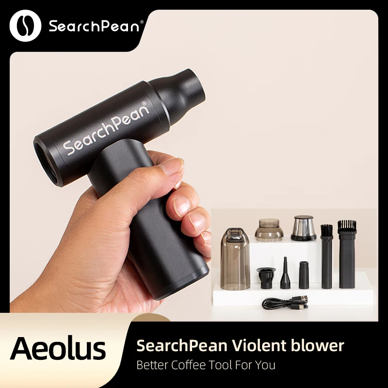 

SearchPean Mini жестокая машина для выдувания и всасывания. Быстро очищает кофемолку. Компьютерная аэрация. Легко носить с собой.