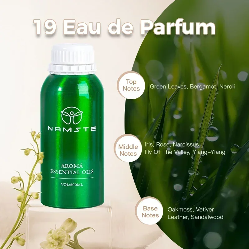 NAMASTE 500ml luxe Essentiële Oliën Puur Natuurlijk voor Diffuser luchtbevochtiger Aromatherapie Jasmijn Orchidee Aroma Olie parfum spray - afbeelding 1