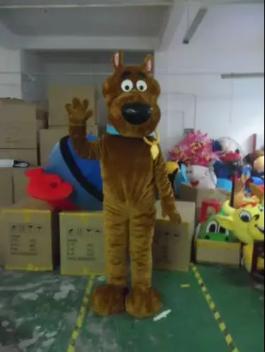 Nuevo adulto mejor venta encantador perro viñetas de animales disfraz de mascota vestido de lujo de Navidad disfraz de mascota de Halloween