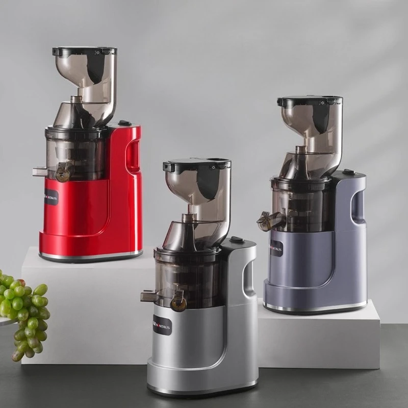 

Small Automatic Juice Extractor - 800W Cold Press Separate Juice & Pulp Multi-Functional for Home & Commercial Use