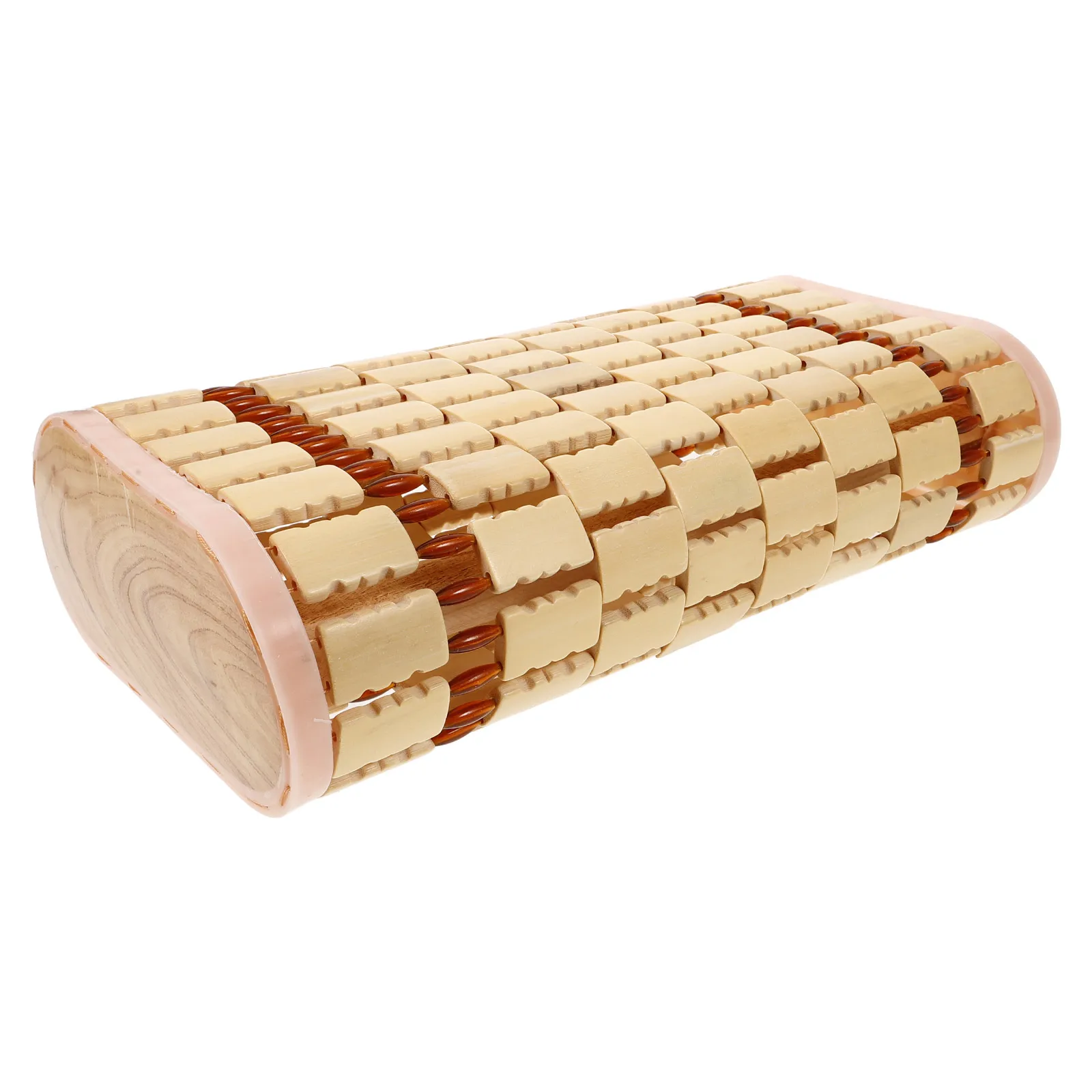 

Bamboo Pillow Hollow Design Cooling Lumbar Support for Sauna Steam Room Relaxation Breathable Backrest for Elderly Orthopedic