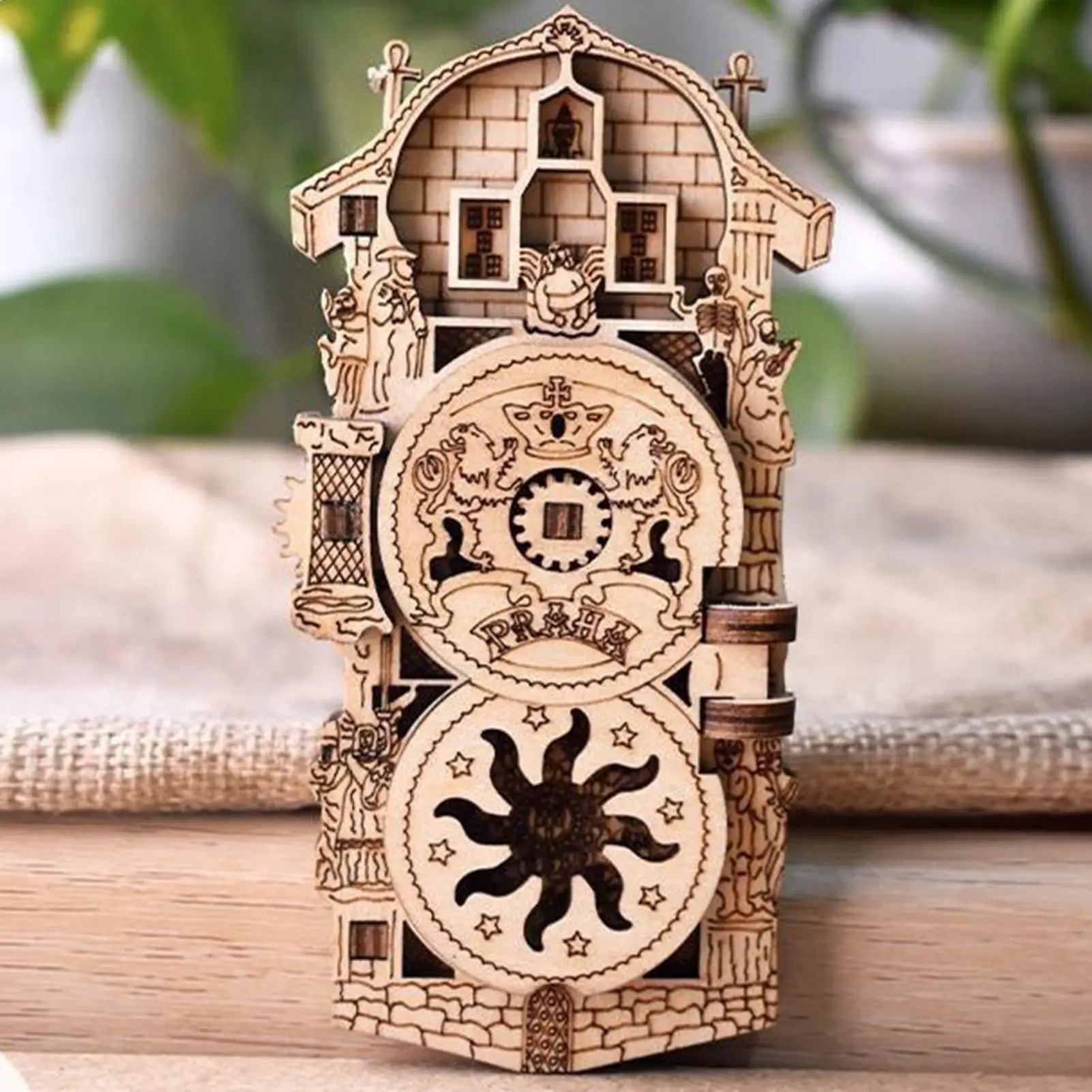 Refrigerator Magnets Prague Astronomical Clock Decorative Car Magnets Travel Souvenir Decorative For Kitchen Home Apartment