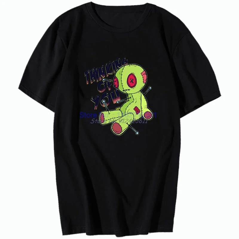 Voodoo Doll Diy Fashion Graphic T Shirts Tees Tops Unisex T-Shirt Cotton Short Sleeve T-Shirts O-Neck Mens Print T Shirt