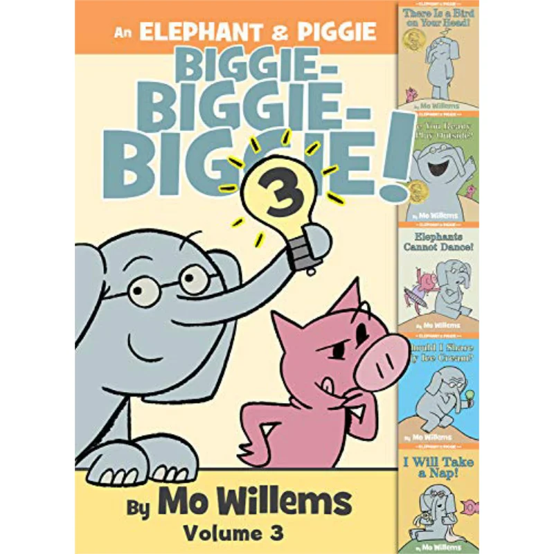 

An Elephant Piggie Biggie Volume 3 An Elephant And Piggie Book Disney Press Disney Press 9781368057158 Book