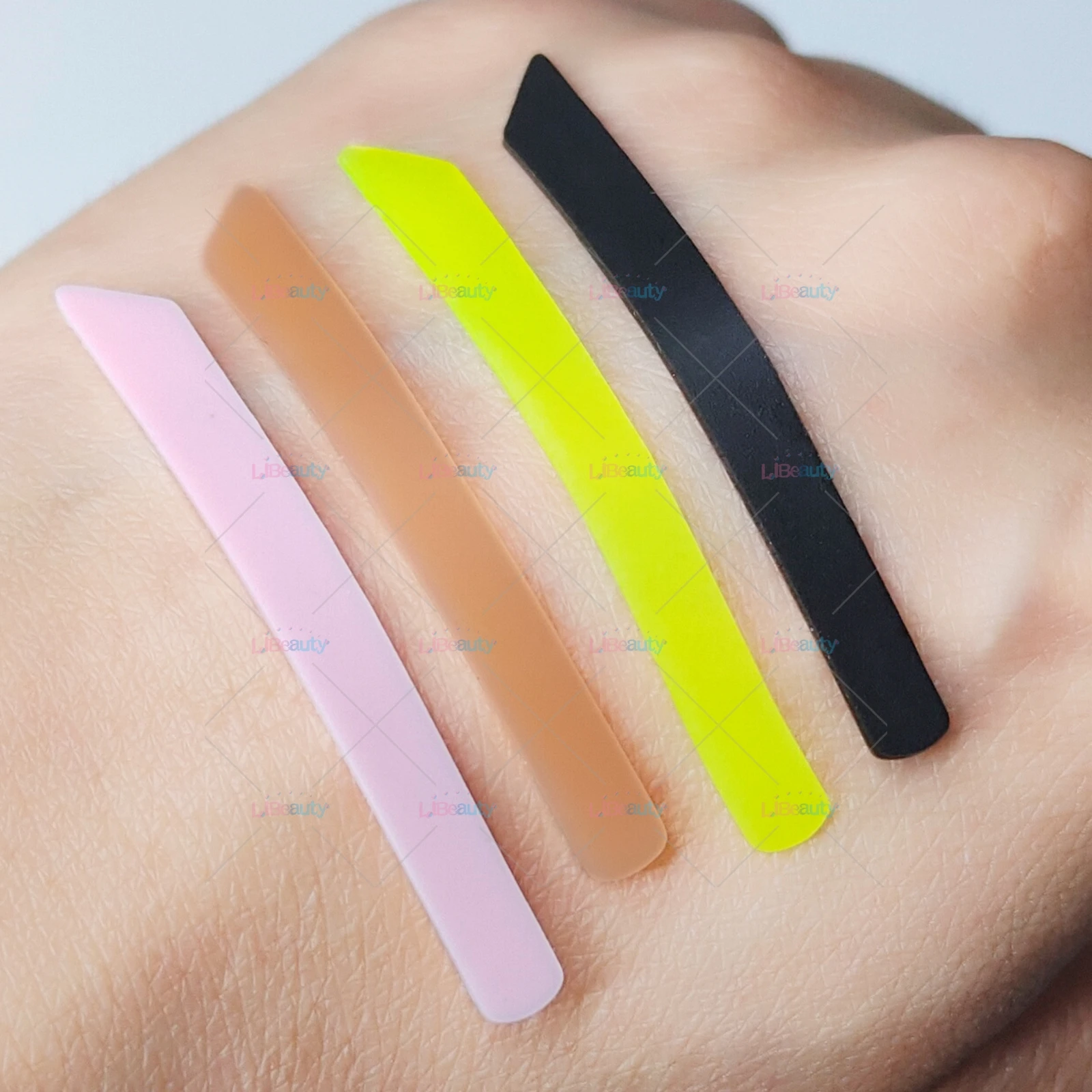 Libeauty 1 Pair Silicone Lash Lift Ribbon Tape Reusable Eyelash String Roller Lash Perm Cover Strip Compensator Lash Lift Tools
