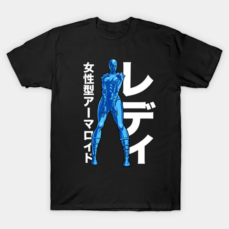 

Lady Armaroid The Space Adventure Cobra gift t shirt The Space Pirate Psychogun Kobura Graphic tee Y2K clothes All size Tops