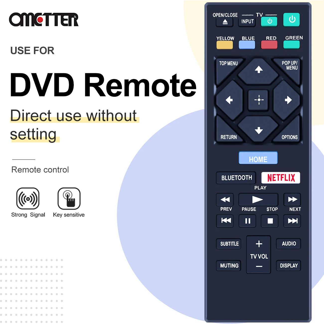 New for Sony BD Blu-Ray Remote Control BDP-S6700 BDP-BX670 RMT-VB200U RMT-VB200D RMT-VB200B