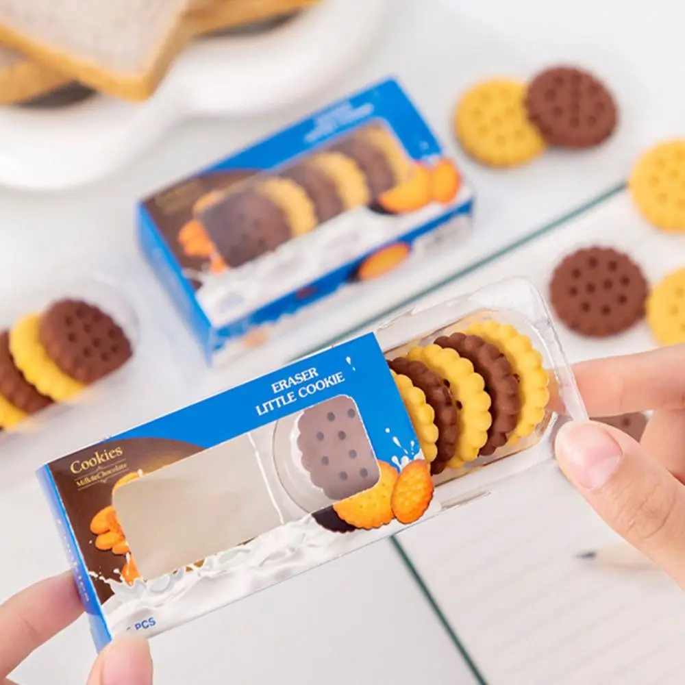 

Less Rubber Debris Biscuit Pencil Eraser Writing Drawing Easy To Rub Cookie Pencil Eraser Handwriting Good Flexibility
