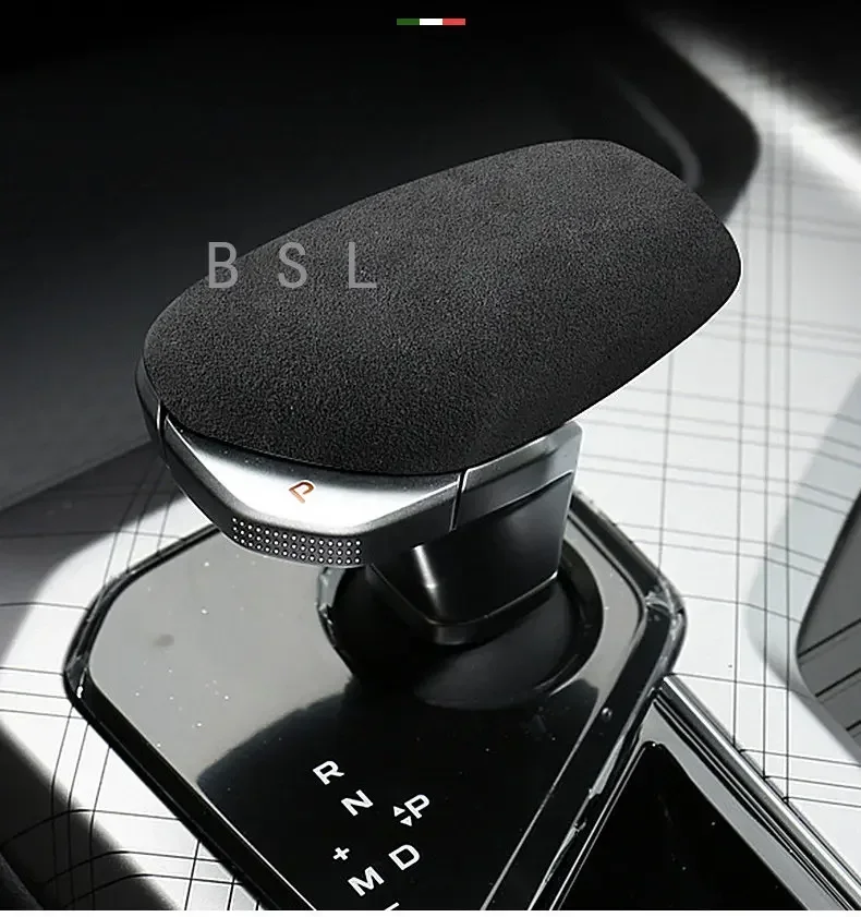 Accessories For Geely Tugella Xingyue FY11 2020 2021 2022 Car Styling Gear Shift Knob Cover Shift Head Suede ABS Sticker