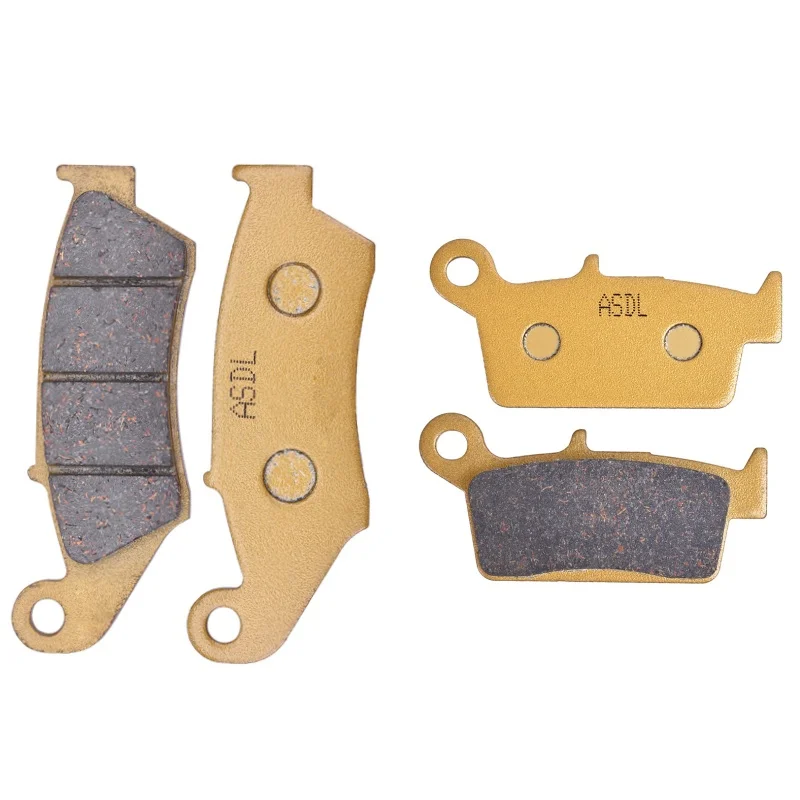 

Front Rear Brake Pads for KAWASAKI KX500 KX125 KLX250 KX250 KLX300 KLX400 SUZUKI DR125 RM125 LX250 RM/RX250 DRZ400 AJP PR5 250