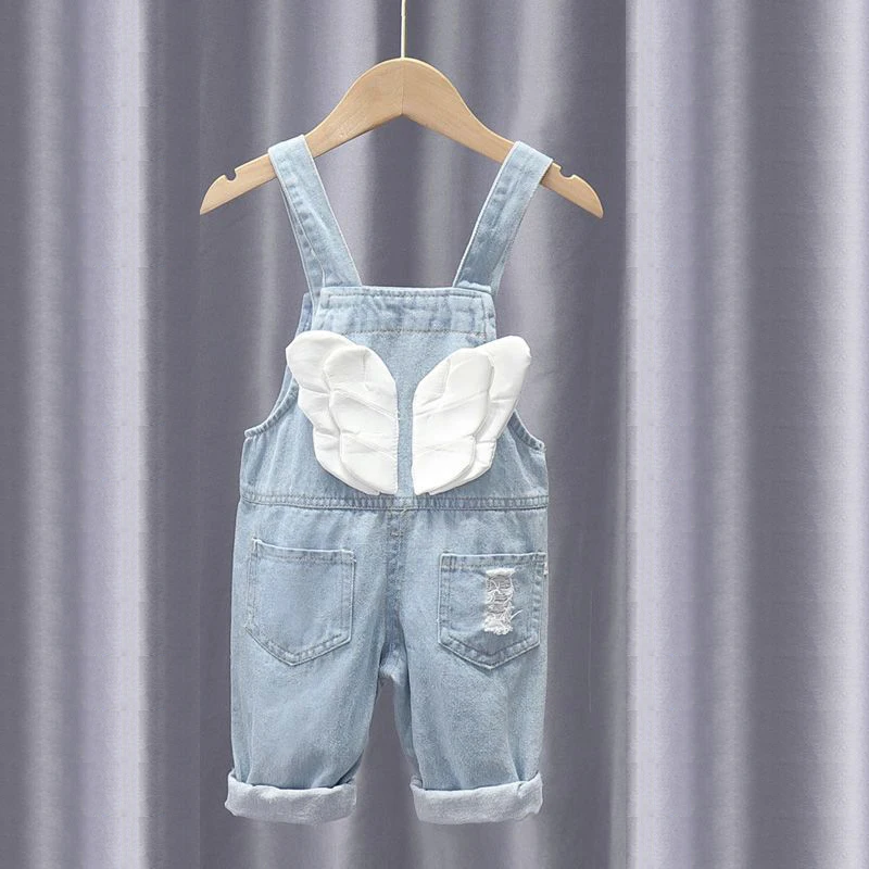 IENENS Kids Baby Clothes Clothes Jumper Boys Girls Dungarees Infant Playsuit Pants Denim Jeans Overalls Toddler Jumpsuits