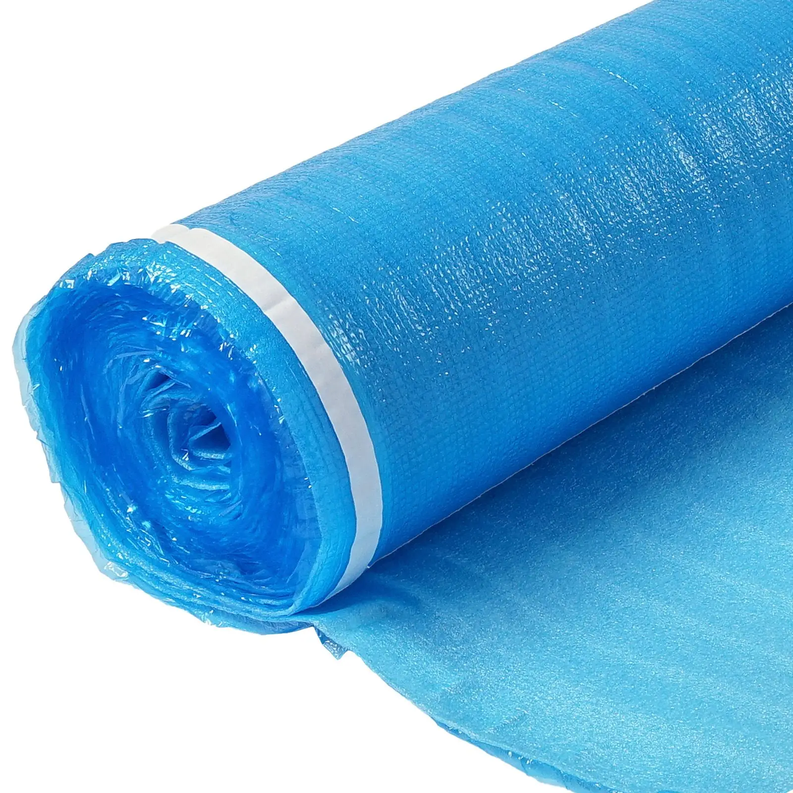 Base para Piso de 600 m² Alfombrilla de Aislamiento Acústico y Reducción de Ruido de Espuma EPE de Alta Resistencia, 3 en 1, 2 mm de Grosor, con Cinta y Barrera de Vapor, para Madera Laminada (6 Rollos x 100 m²) pies)