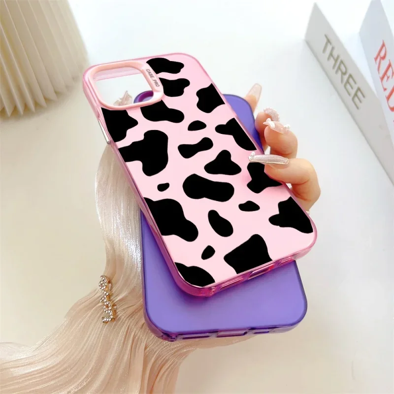 Cow Pattern Phone Case For Huawei Honor 200 90 Lite 5G 70 Magic 6 5 Pro X5 Plus X9B X7B X6B X8A X7A X9 Nova 11 10 9 7 SE Mate 50