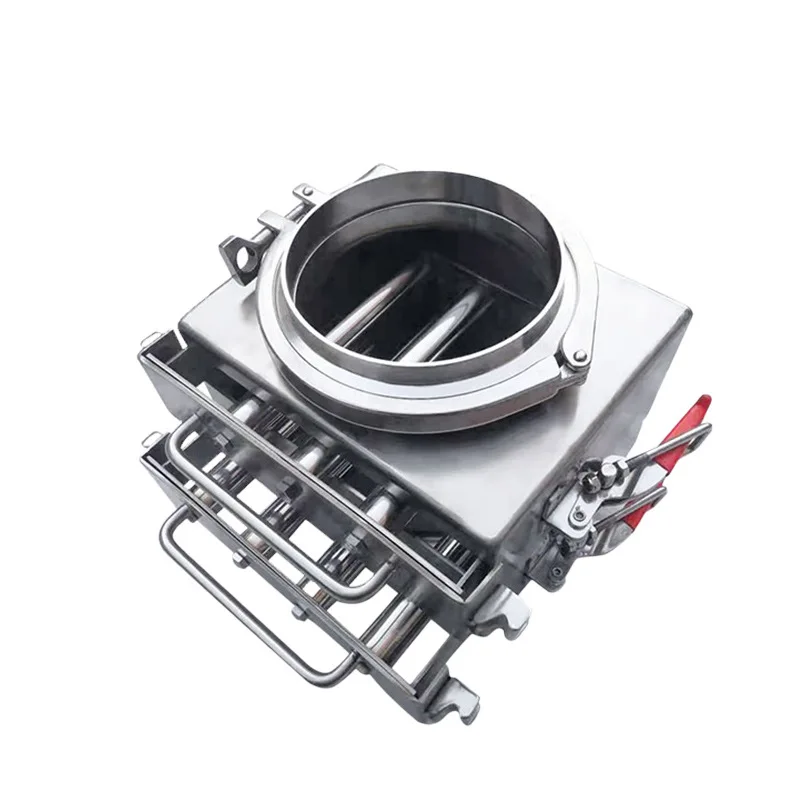 10000GS 12000GS Easy Clean Magnetic Grill Drawer Magnetic Separator For Iron Removal from Flour Wheat Grain Chemical Industry