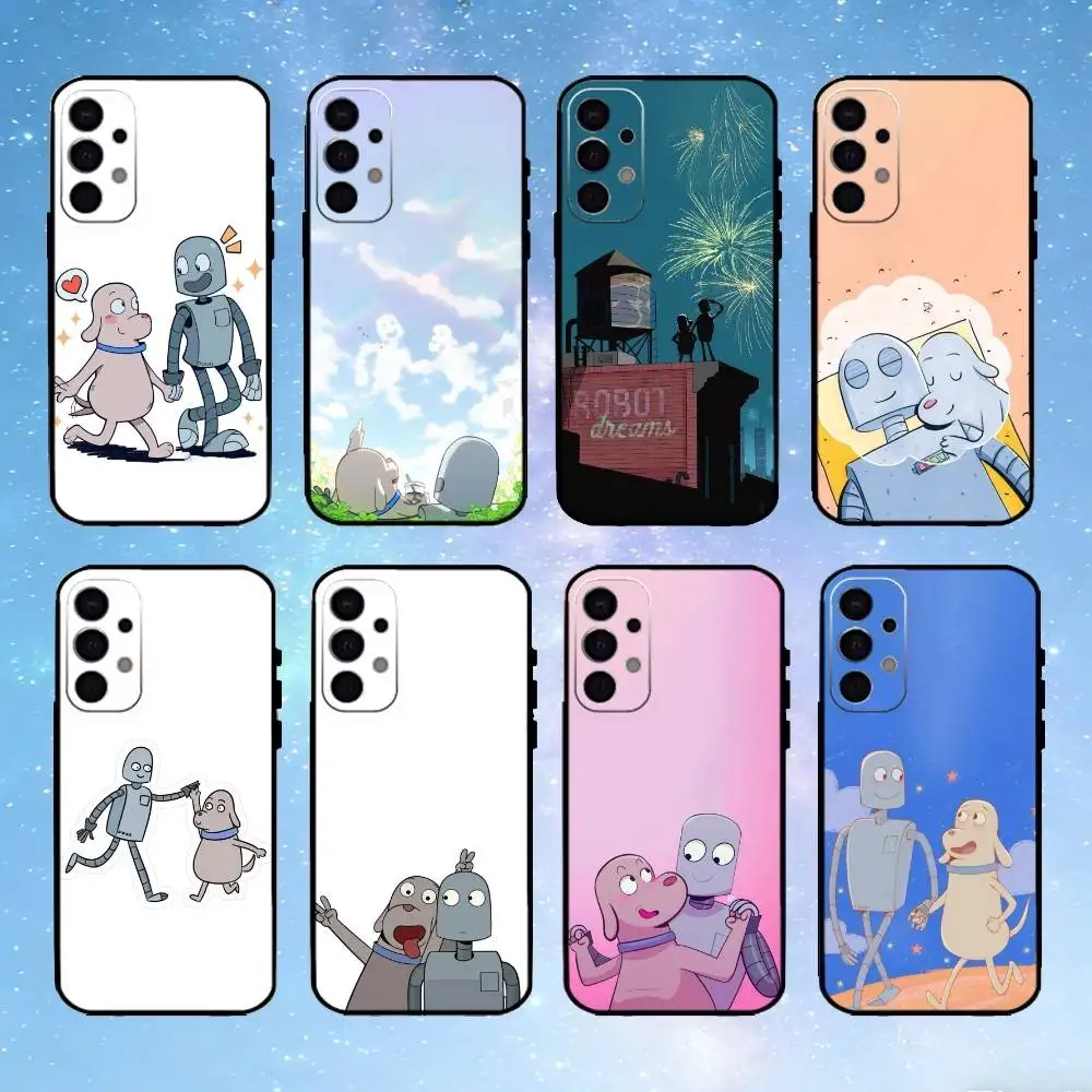 

R-Robot D-Dreams Phone Case For Samsung S25,S24,S23,S22,S21,S20,Plus,Fe,Lite,Others Black Cover