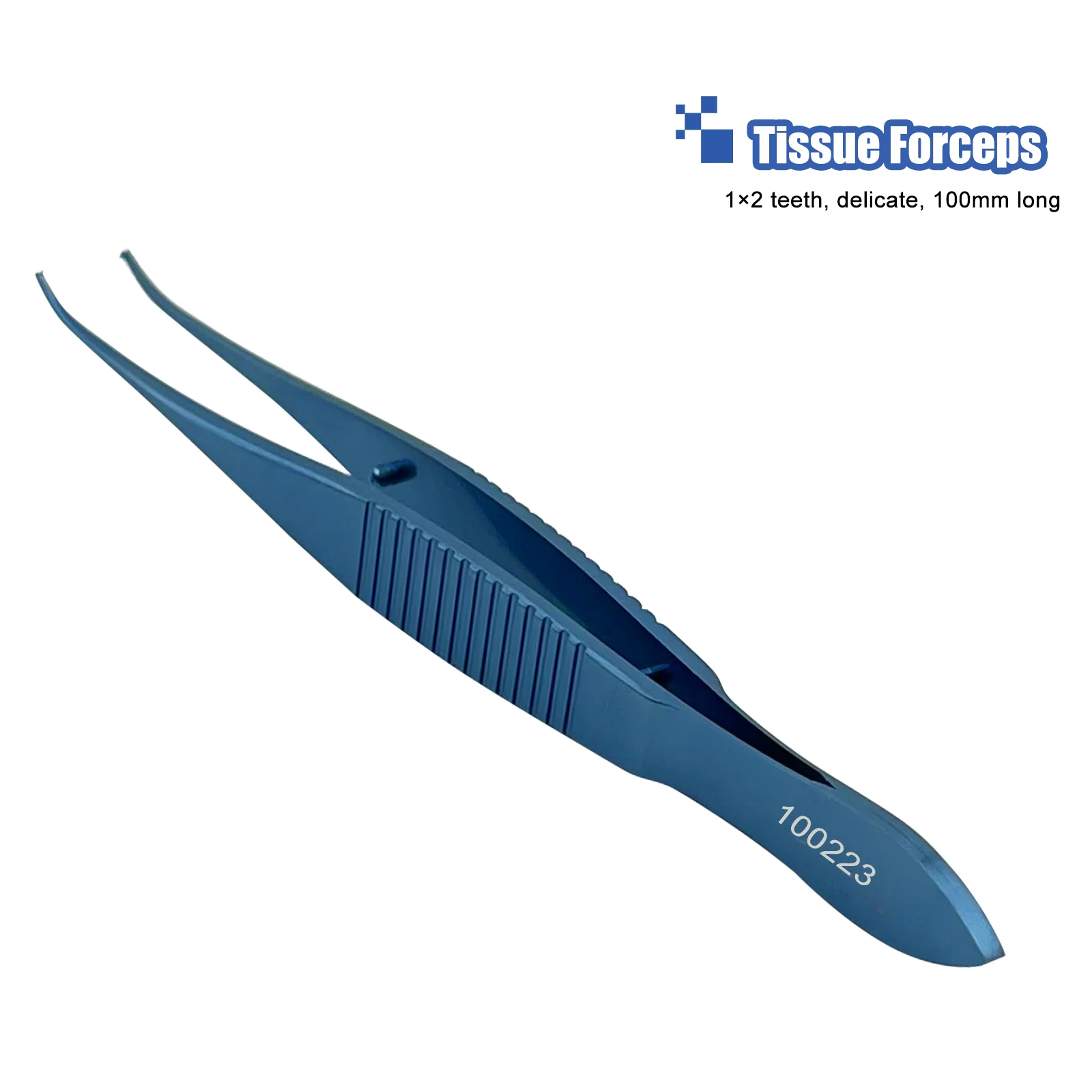 

Офтальмологические щипцы с изогнутыми наконечниками, длиной 100 мм, из титанового сплава, многофункциональные.