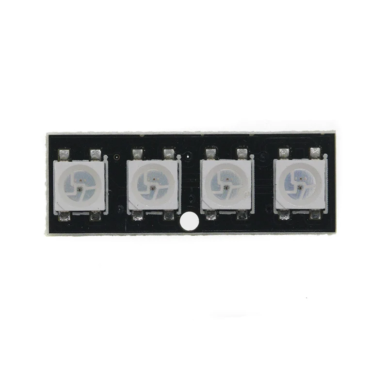 1PCS 4 bit WS2812 light bead module strip light bar full-color driving slide lamp development board module SCM