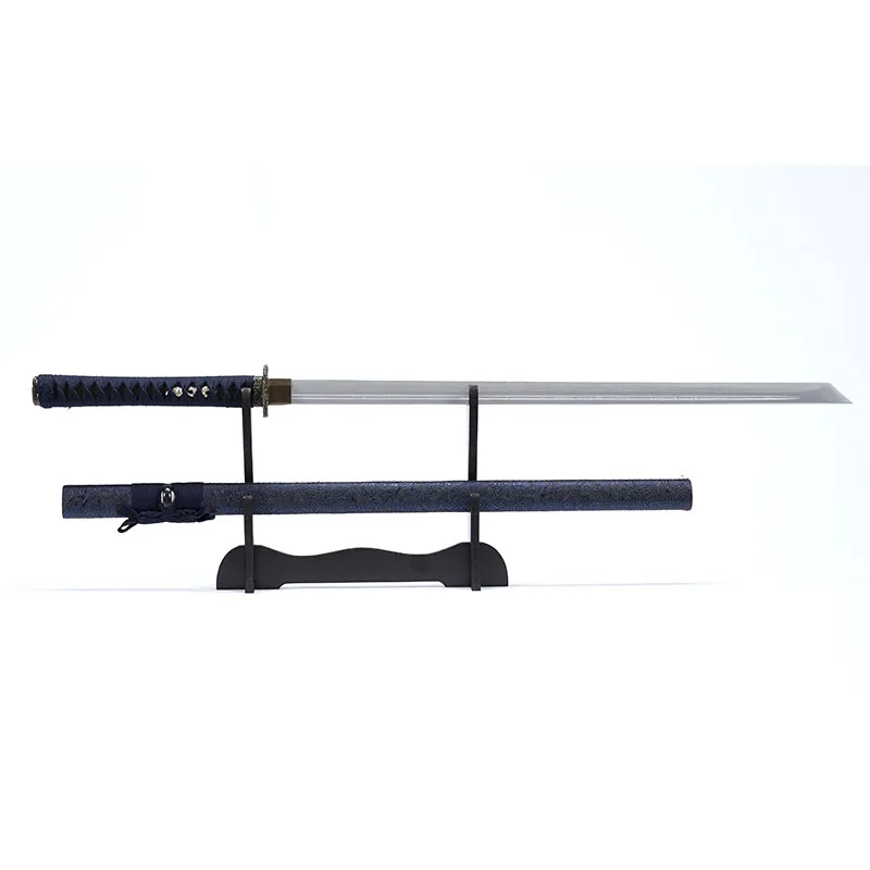 Espada medieval de 104cm/40,94 polegadas, modelo adereços de bambu com bainha, periféricos de anime, suprimentos para festa, exibição de mesa colecionável