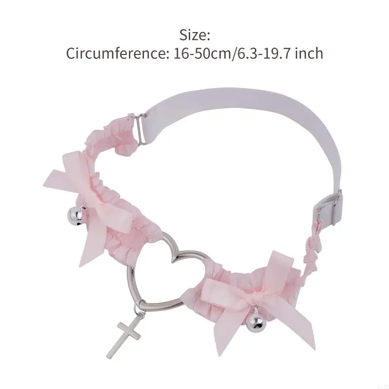 y1ac حزام الرباط ل قلادة bowknot جرس الساق خاتم الفخذ مثير harajuku #6