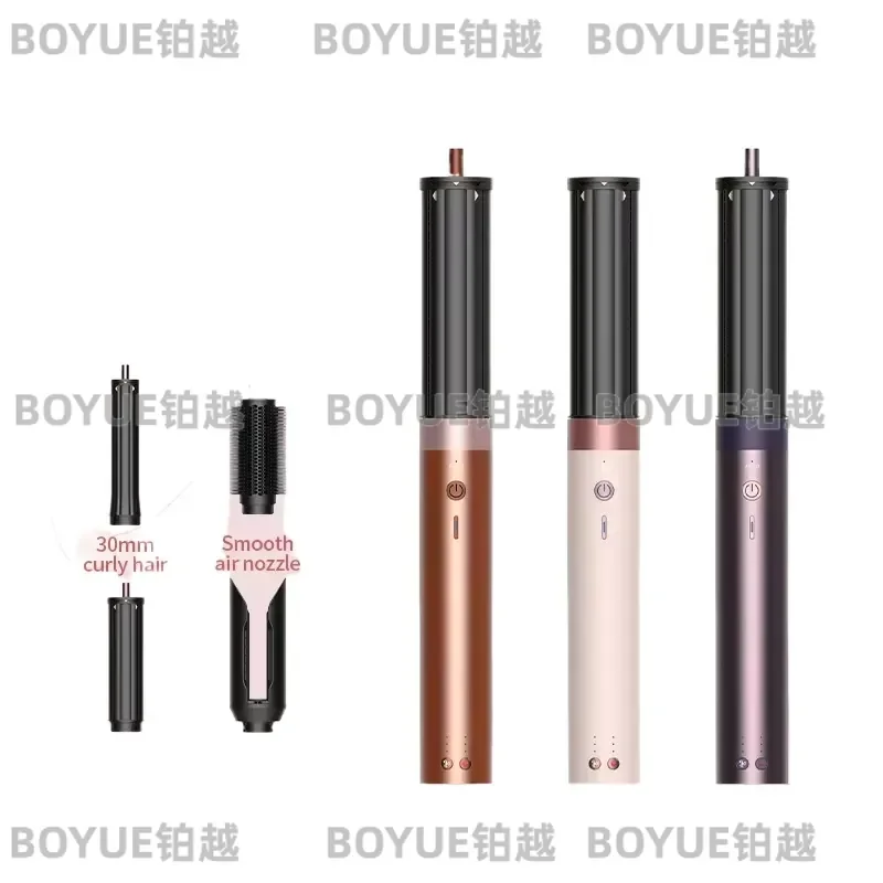 150000 RPM High-Speed Hair Dryer 6 in 1 Professional Hair Styling Tools Set with Straightener Curling Iron