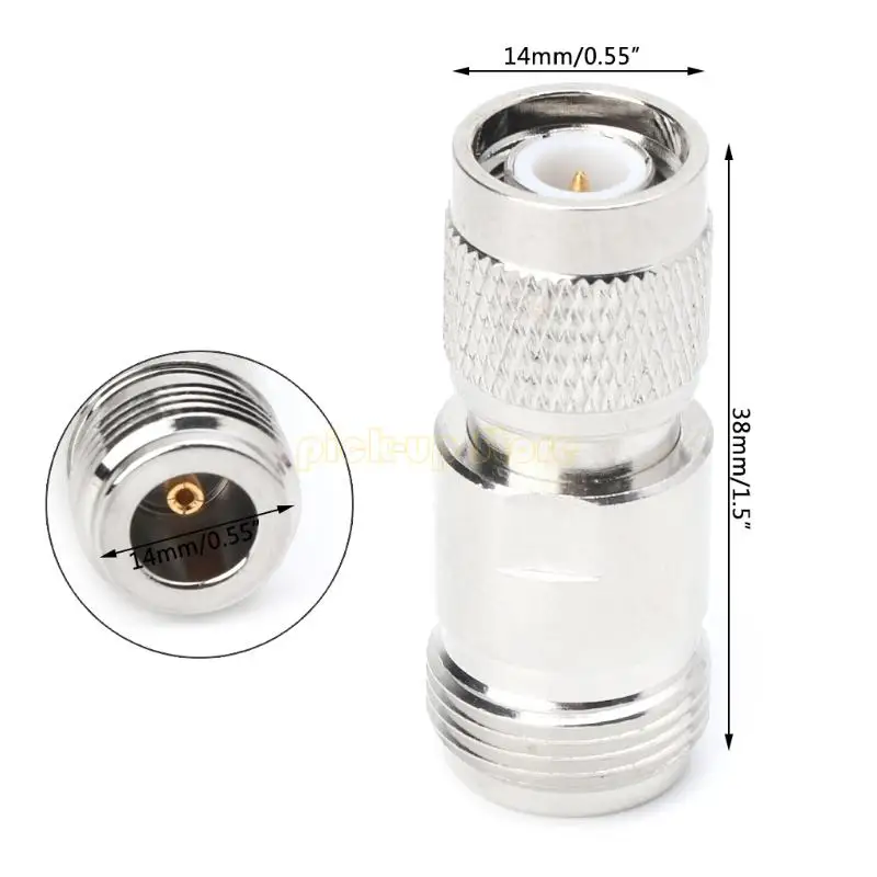 Q5WA RF 동축 어댑터 TNC 수컷에서 암 커넥터