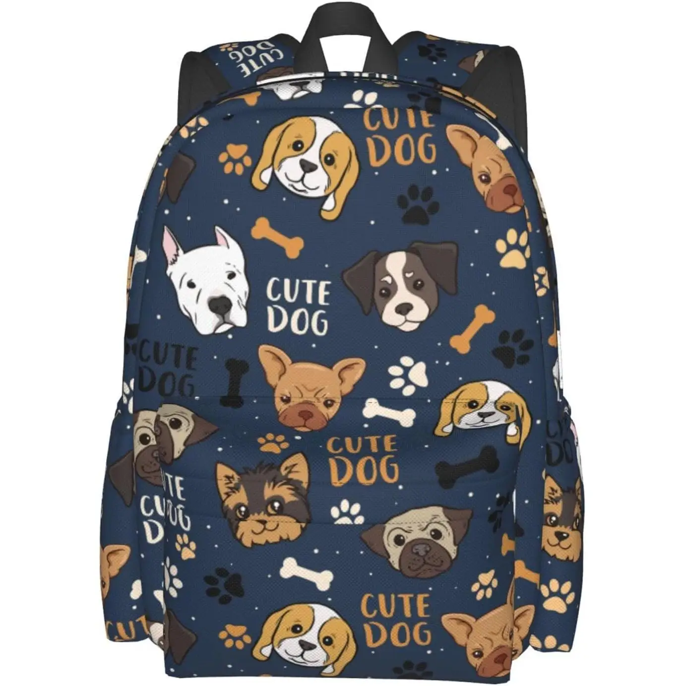 

Cute Dogs Backpack for Women Travel Casual Laptop Backpack Lightweight Waterproof Hiking Daypack laptop backpack back to school