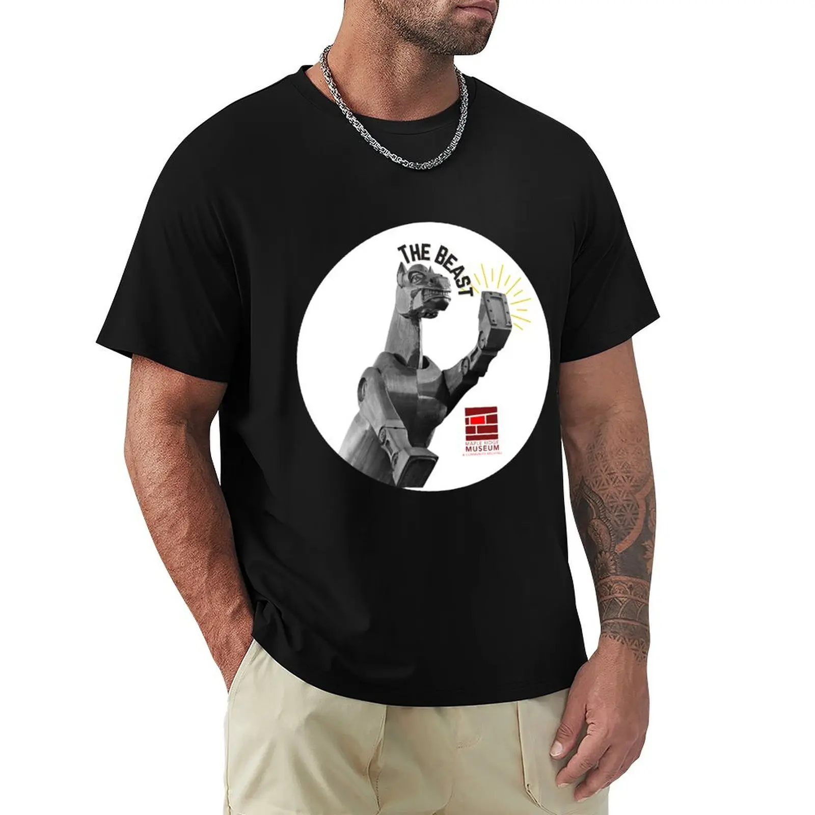The Maple Ridge Beast T-Shirt Creative Graphic Tee Shirt